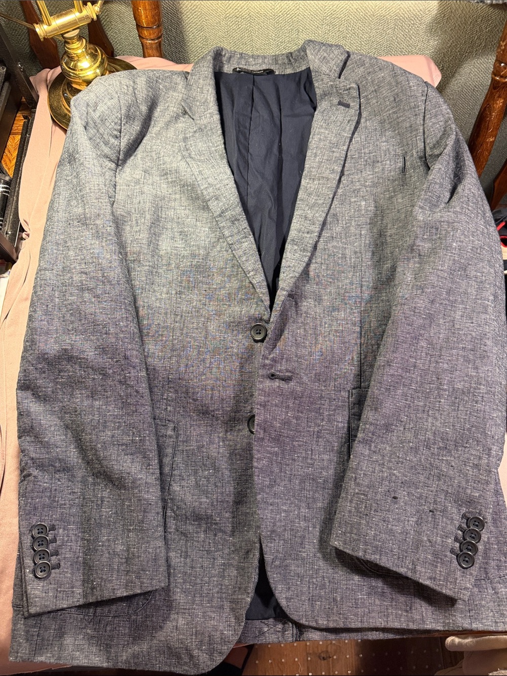 Tailored Grey Men's Sport Coat Blazer